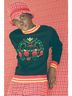 Anna Sui Black Red Green Yellow Pullover Sweater Size M - photo 5