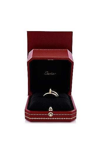 Cartier Juste un Clou Ring 18K Yellow Gold and Diamonds (view 2)