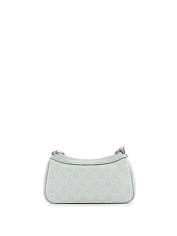Gucci Ophidia Zip Pochette Shoulder Bag GG Denim Small (view 2)