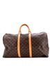 Louis Vuitton 100% Coatead Canvas Brown Keepall Bag Monogram Canvas 55 One size - photo 1