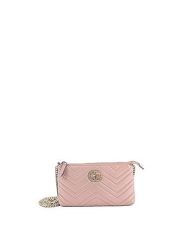 Gucci GG Marmont Chain Shoulder Bag Matelasse Leather Mini (view 1)