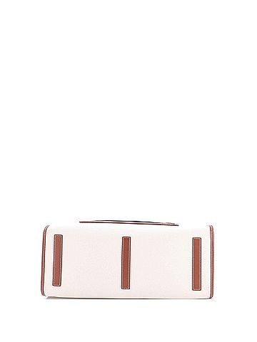 Burberry Freya Shopping Tote Canvas with Leather Medium (view 2)