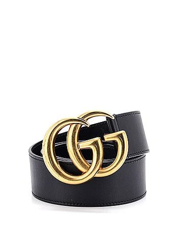 Gucci GG Marmont Belt Leather Wide (view 1)