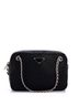 Prada 100% Nylon Black Camera Bag Quilted Tessuto Small One size - photo 1