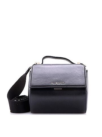 Givenchy Logo Strap Pandora Box Bag Leather Mini (view 1)