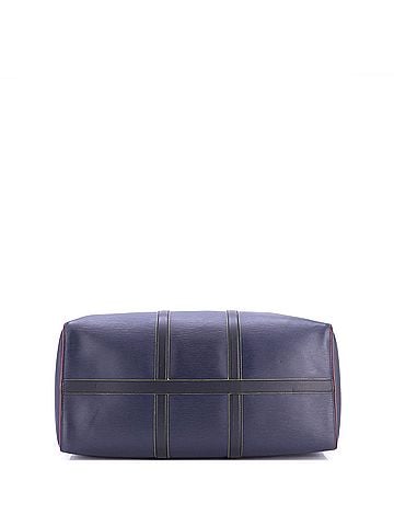 Louis Vuitton Keepall Bandouliere Bag Epi Leather with Damier Graphite 50 (view 2)