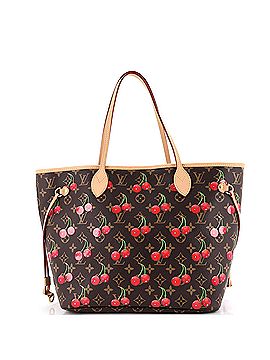 Louis Vuitton x Takashi Murakami Neverfull NM Tote Limited Edition Monogram Cerises MM (view 1)