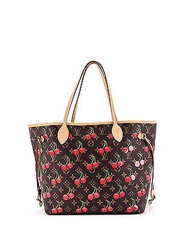 Louis Vuitton x Takashi Murakami Neverfull NM Tote Limited Edition Monogram Cerises MM (view 2)