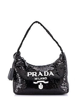 Prada Re-Edition 2000 Hobo Sequins Mini (view 1)