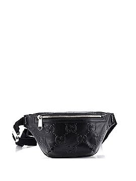 Gucci Belt Bag GG Embossed Perforated Leather Small (view 1)