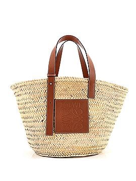 Loewe Basket Tote Raffia Medium (view 1)