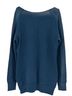 Free People Solid Blue Sweatshirt Size M - photo 4