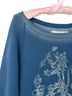 Free People Solid Blue Sweatshirt Size M - photo 2