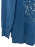 Free People Solid Blue Sweatshirt Size M - photo 3