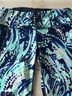 Lilly Pulitzer Floral Blue Green Leggings Size S - photo 3