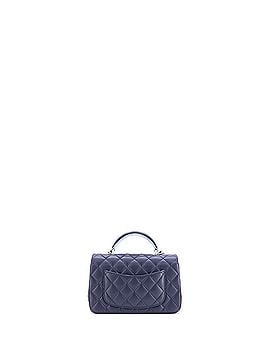 Chanel Classic Single Flap Top Handle Bag Quilted Lambskin Mini (view 2)
