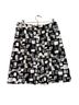 Talbots 100% Cotton 100% Polyester Print Black White Casual Skirt Size 8 - photo 1