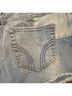Hollister 100% Cotton Blue Denim Shorts Size 5 - photo 3