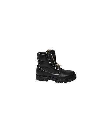 Balmain Balmain Taiga Ankle Boots in Black Leather (view 1)