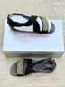 Ros Hommerson Black Gold Sandals Size 9 1/2 - photo 9
