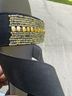 Ros Hommerson Black Gold Sandals Size 9 1/2 - photo 11