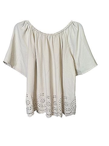 Ann Taylor LOFT Short Sleeve Blouse (view 2)