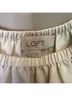 Ann Taylor LOFT 100% Polyester White Short Sleeve Blouse Size S - photo 3