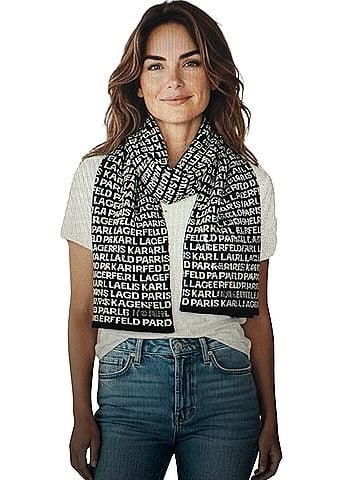 Karl Lagerfeld for Impulse Scarf (view 2)