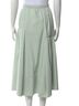 Tibi 100% Polyester Solid Green Teal Casual Skirt Size S - photo 2