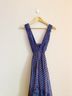 Ulla Johnson 100% Silk 100% Viscose Print Blue Red Cocktail Dress Size 4 - photo 3