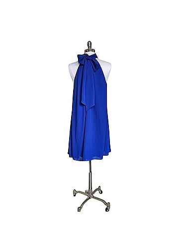 Belle Badgley Mischka Badgley Mischka Elise Georgette Dress Cocktail Dress (view 2)