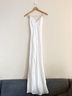 RESA 100% Polyester Solid White Cocktail Dress Size M - photo 2