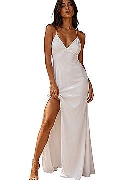 RESA Satin Cocktail Dress (view 1)