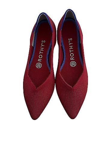 ROTHY'S Pointed Knit Flats Flats (view 1)