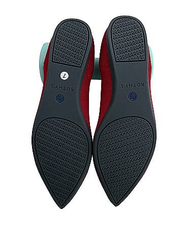 ROTHY'S Pointed Knit Flats Flats (view 2)