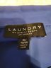 Laundry 100% Polyester Blue Button-Down Shirt Size XL - photo 3