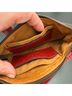 Patricia Nash 100% Leather Red Brown Clutch One size - photo 6
