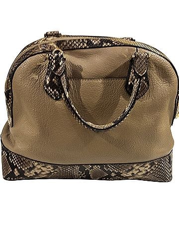 Michael Kors Leather Satchel (view 2)
