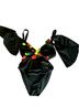 ASOS Black One Piece Swimsuit Size 8 - photo 1