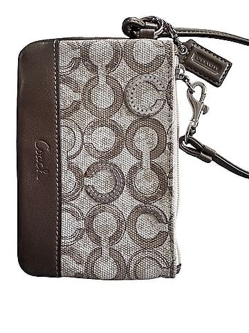 Coach Leather Wristlet (view 1)