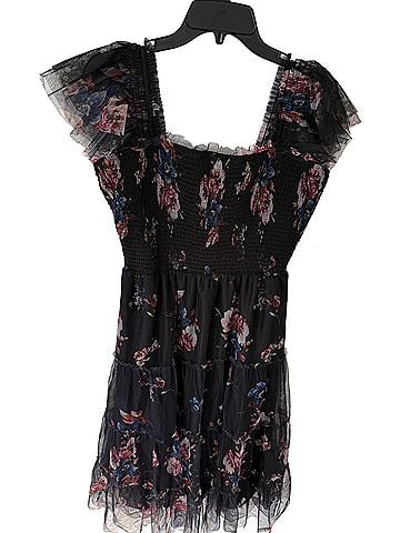 Baltic Born Clementine Tulle Midi Cocktail Dress (view 1)