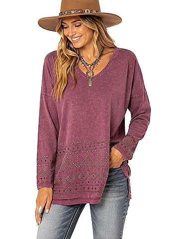 Double D Ranch tunic Casual Shirts (view 1)