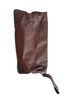 Zac Posen Brown Leather Clutch One size - photo 2