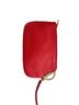 Prune Red Leather Clutch One size - photo 1
