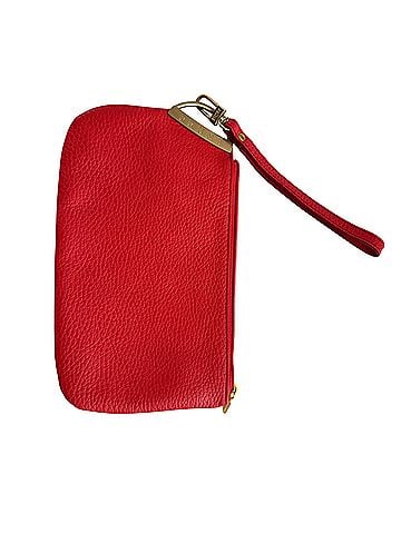 Prune Leather Clutch (view 2)