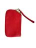 Prune Red Leather Clutch One size - photo 2