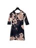 Eliza J 95% Polyester 5% Elastane 100% Polyester Floral Blue Cocktail Dress Size 8 - photo 1