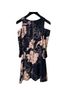 Eliza J 95% Polyester 5% Elastane 100% Polyester Floral Blue Cocktail Dress Size 8 - photo 2