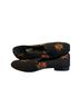 Zalo Print Black Flats Size 8 1/2 - photo 3