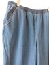 Denim & Co Blue Casual Pants Size L - photo 4